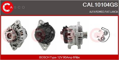 GENERATOR / ALTERNATOR CASCO CAL10104GS