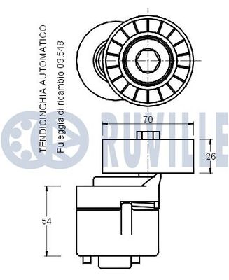 INTINZATOR CUREA CUREA DISTRIBUTIE RUVILLE 540541 1