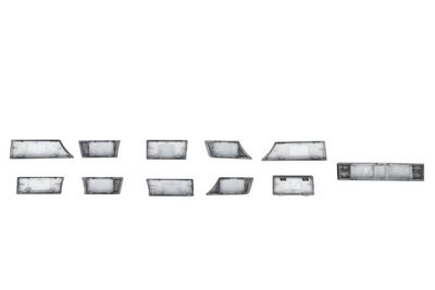 Bedieningselement airco, (en) button set for air-conditioning panel, hoeveelheid: 11pcs past: BMW 5 F10, F11, 5 GRAN TURISMO F07 09.08-02.17