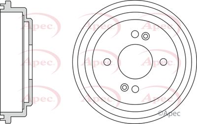 Brake Drum APEC DRM9948