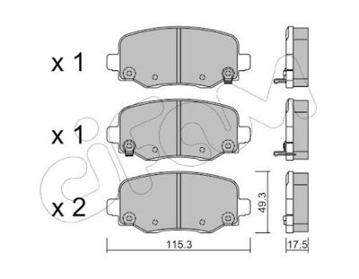 SET PLACUTE FRANA FRANA DISC