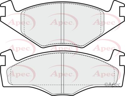 Brake Pad Set APEC PAD855