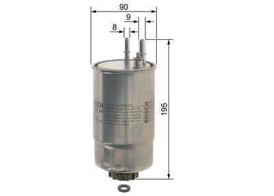 FILTRU COMBUSTIBIL BOSCH F026402206 4