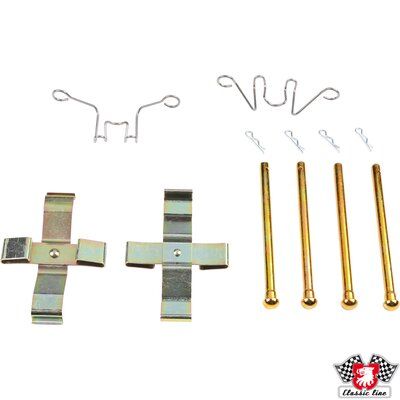 Zestaw akcesoriów, klocki hamulcowe JP GROUP 1664000110