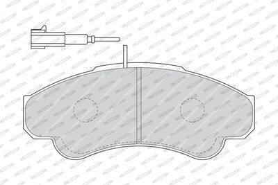 BREMSBELAGSATZ SCHEIBENBREMSE FERODO FVR1479 1