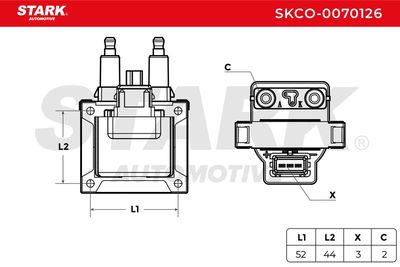 запалителна бобина STARK SKCO-0070126