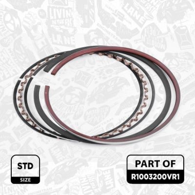 SET SEGMENTI PISTON ET ENGINETEAM R1003200VR1 1