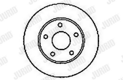 BREMSSCHEIBE JURID 561549JC 1