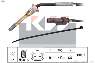 SENSOR ABGASTEMPERATUR
