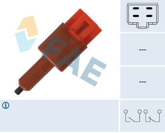 Bromsljuskontakt FAE 24455
