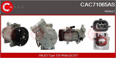 COMPRESOR CLIMATIZARE CASCO CAC71065AS