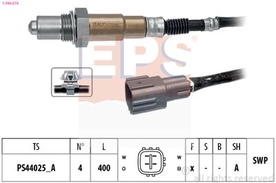 Sonda lambda EPS 1.998.619