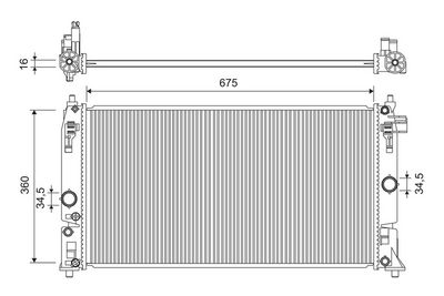 RADIATOR RACIRE MOTOR