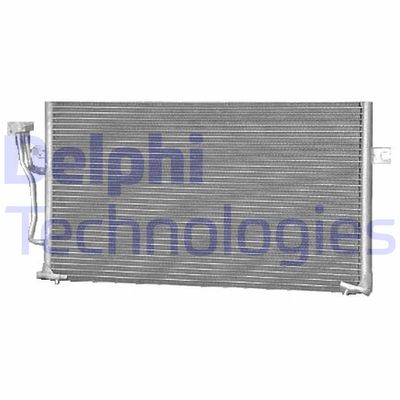 DELPHI TSP0225339 Радіатор кондиціонера для MITSUBISHI SPACE (Митсубиши Спаке)