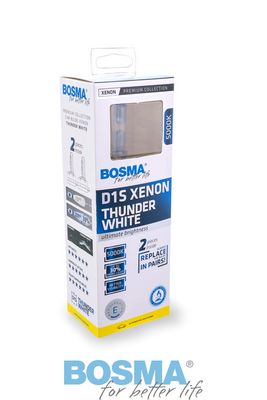 Žiarovka, diaľkový svetlomet BOSMA Xenon - Thunder White 7190