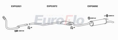 Układ wydechowy EUROFLO PG305153001A00