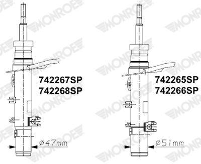 STOßDäMPFER MONROE 742267SP 4
