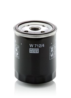 MANN-FILTER Filter, hydrauliek (W 712/4)