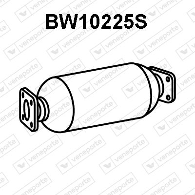 FILTRU FUNINGINE/PARTICULE SIST.DE ESAPAMENT VENEPORTE BW10225S