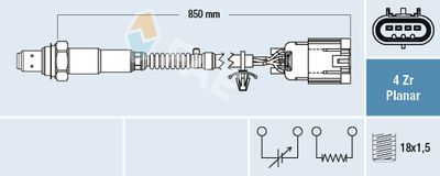 SONDA LAMBDA FAE 77668