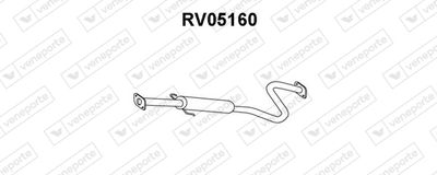 Предглушитель выхлопных газов VENEPORTE RV05160 для ROVER 200