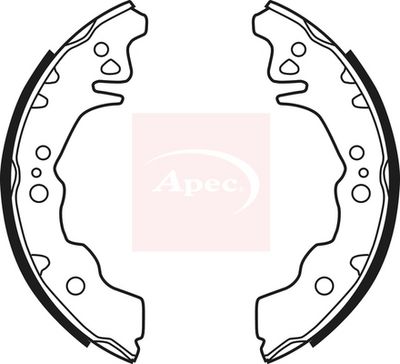 APEC Brake Shoe Set SHU761