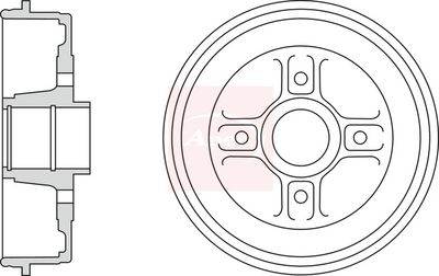 APEC Brake Drum DRM9984
