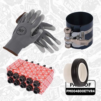 SET PISTOANE ET ENGINETEAM PM004800ETVR4 8