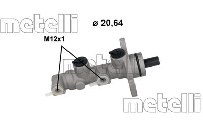 Спирачна помпа METELLI 05-1245