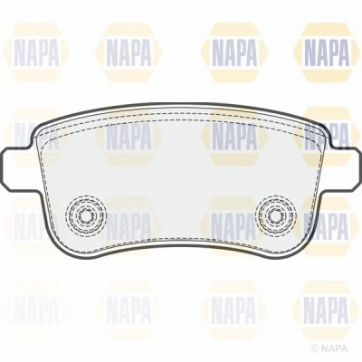 Brake Pad Set NAPA PBP7485