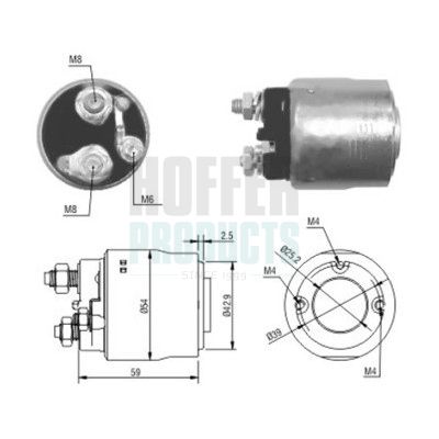 SOLENOID ELECTROMOTOR