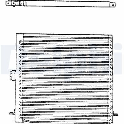 KONDENSATOR KLIMAANLAGE DELPHI TSP0225369