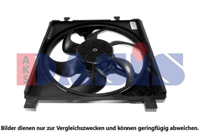 Вентилятор, охлаждение двигателя AKS DASIS 048154N для VW LOAD