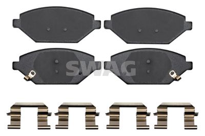 Комплект тормозных колодок, дисковый тормоз SWAG 33 10 3020 для OPEL KARL