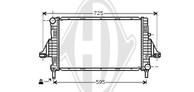 DIEDERICHS DCM2305 Крышка радиатора  для SMART ROADSTER (Смарт Роадстер)