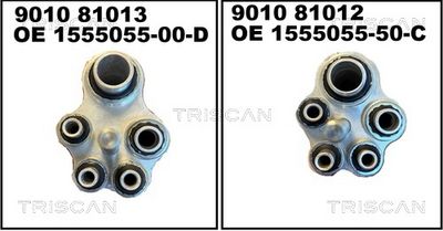 тръбопровод за високо налягане/вакуум, климатизация TRISCAN 9010 81013