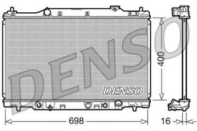 DENSO DRM40016 Крышка радиатора  для HONDA STREAM (Хонда Стреам)