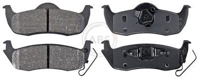 Brake Pad Set, disc brake 37534