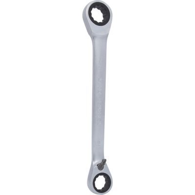 KS TOOLS Terkšlinių dvipusių žiedinių veržliarakčių rinkinys