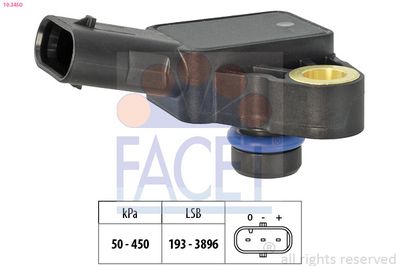 Czujnik ciśnienia powietrza, adaptacja wysokościowa FACET 10.3450