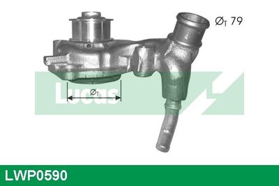 WASSERPUMPE MOTORKüHLUNG LUCAS LWP0590