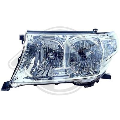 DIEDERICHS 6674881 Основная фара  для TOYOTA LAND CRUISER (Тойота Ланд круисер)