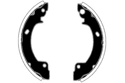 RAICAM RA26410 Тормозные колодки барабанные  для HYUNDAI PONY (X-1) 1.5 (X-1)