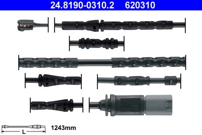 ATE 24.8190-0310.2 Датчик износа тормозных колодок  для BMW X3 (Бмв X3)