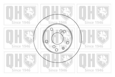QUINTON HAZELL BDC5007 Тормозные диски  для DAEWOO LEGANZA (Деу Леганза)