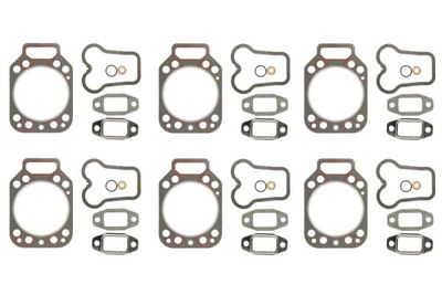 Complete motorpakkingset (omhoog) (hoeveelheid per verpakking: 4pcs, prijs per: 4pcs,) 1,2mm past: FENDT 14 S FARMER, 102 FARMER, 102 LS FARMER, 102 LSA FARMER, 102 S FARMER, 102 SA FARMER