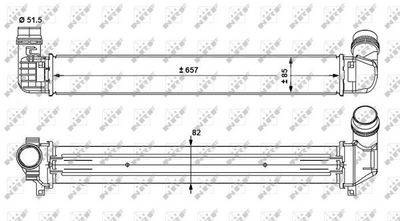 INTERCOOLER COMPRESOR NRF 30916 4