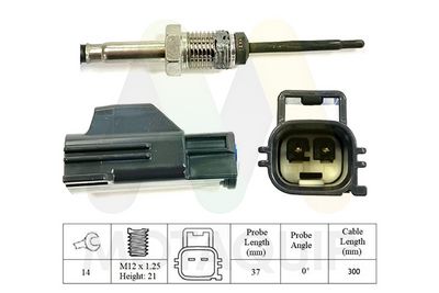 SENZOR TEMPERATURA GAZE EVACUARE