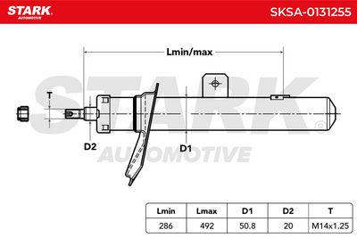 амортисьор STARK SKSA-0131255