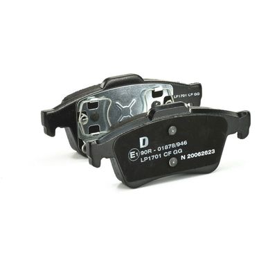 BREMSBELAGSATZ SCHEIBENBREMSE DELPHI LP1701 35